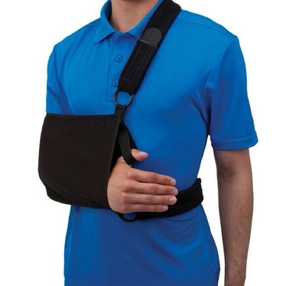Bird & Cronin Shoulder Immobilizer Sling For Recovery Hook and Loop Strap Size S - Picture 1 of 8